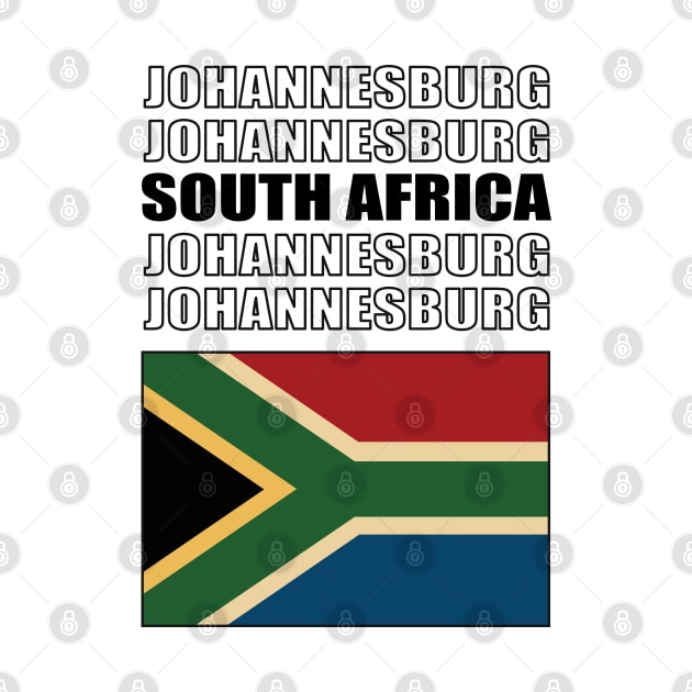 Flag of South Africa by KewaleeTee
