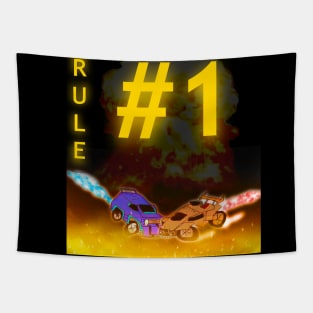 Rocket Rule Number 1 League Tapestry
