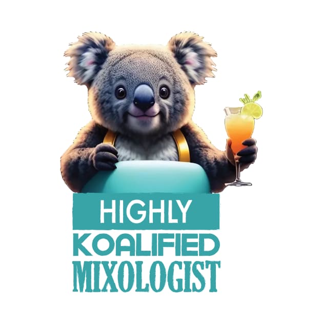 Just a Highly Koalified Mixologist Koala 6 by Dmytro