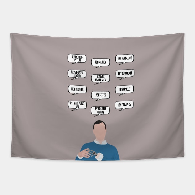 buster bluth "hey" quotes Tapestry by aluap1006