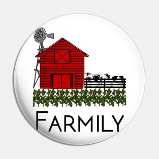 Farmily - Farm Family Pin