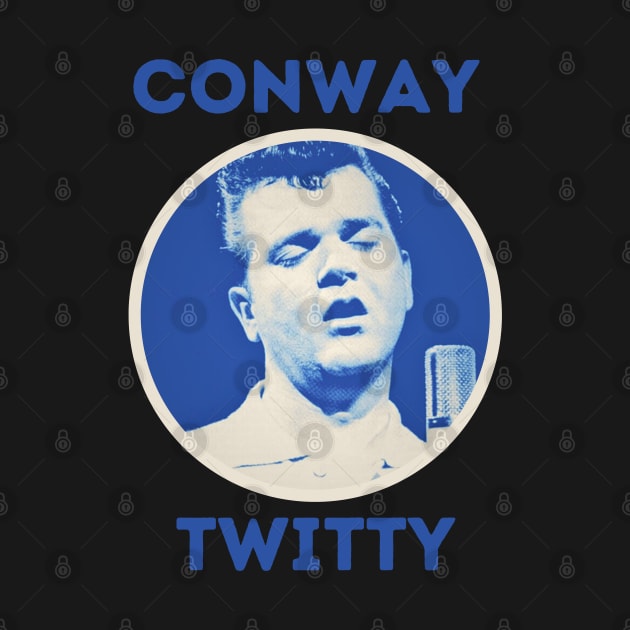 conway twitty || blue jeans by claudia awes