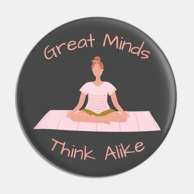 Great minds think alike Pin by Hssinou