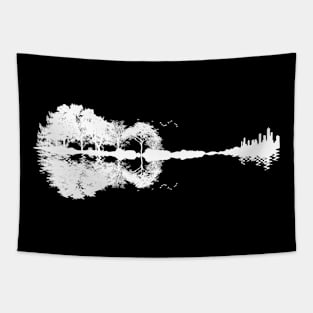 Guitar Landscape Tapestry