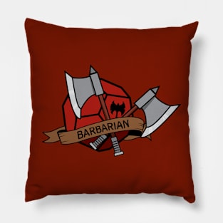 Barbarian Class (Dungeons and Dragons) Pillow