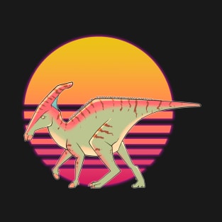 Parasaurolophus Sunset T-Shirt