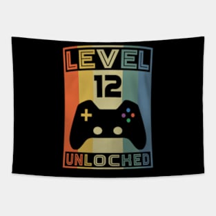 Level 12  Video  12th Birthday Gaming Tapestry