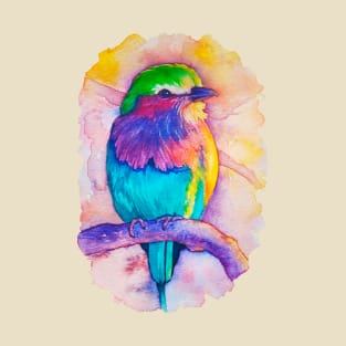 The watercolor bird T-Shirt