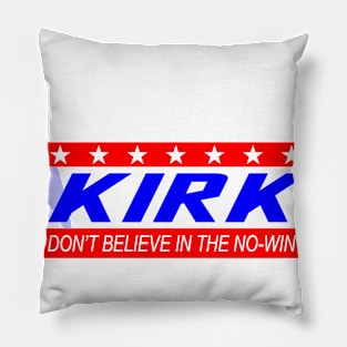 Kirk Presidential Campaign Pillow