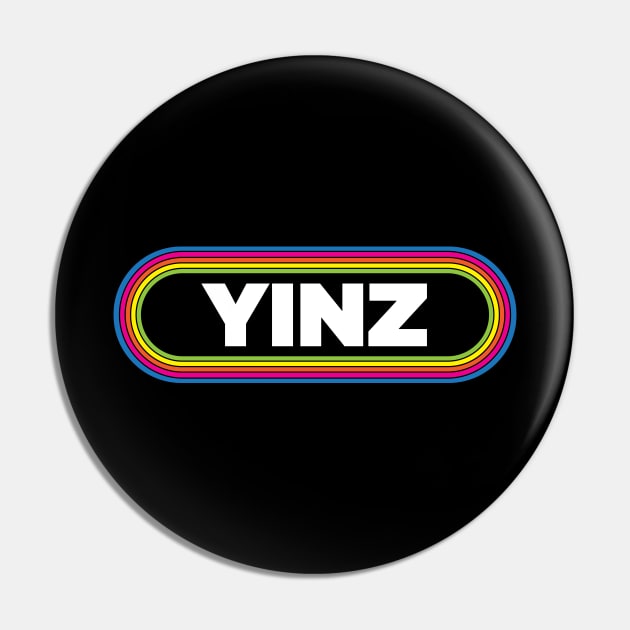 RETRO YINZ Pin by OldSkoolDesign