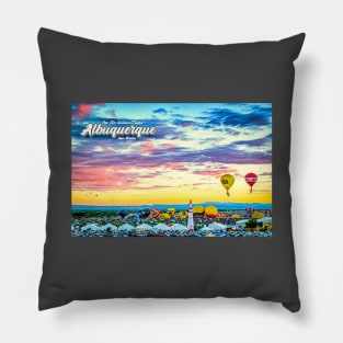 Albuquerque Hot Air Balloon Fiesta Pillow