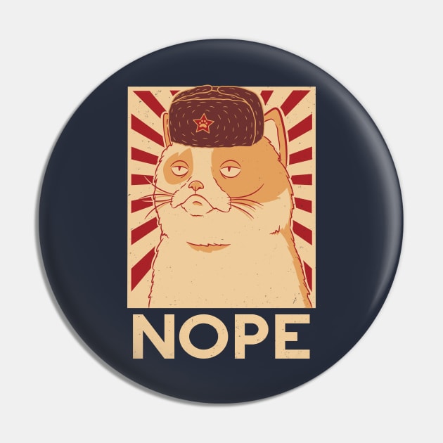 NOPE Pin by Eilex Design