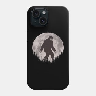 Bigfoot Moon Phone Case