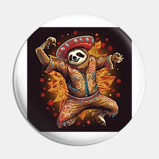 Sloth Dancing 2 Pin