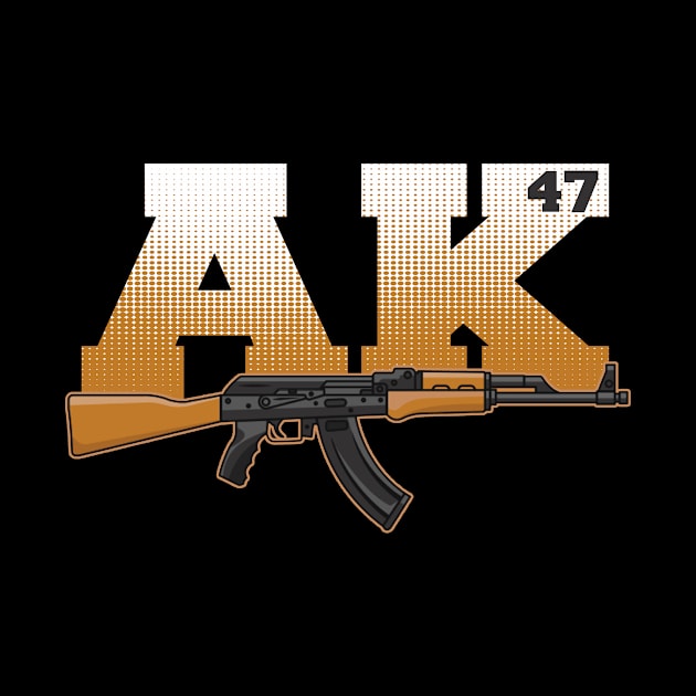 Ak 47 Kalaschnikov by Realfashion