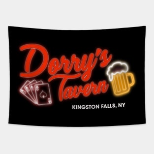 Dorry's Tavern Gremlins Christmas Fan Art Tapestry