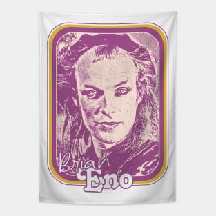 Brian Eno / Retro Fan Art Design Tapestry