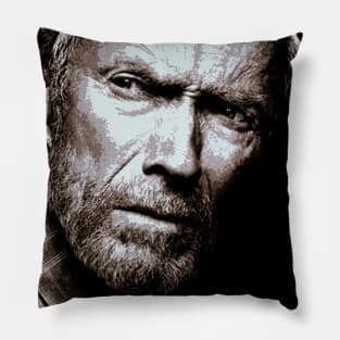 clint eastwood Pillow