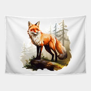 Forest Foxes Tapestry