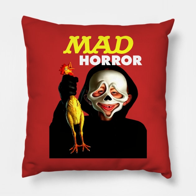 90s Mad Magazine Horror Pillow by Selfish.Co