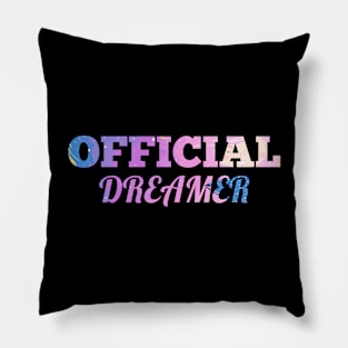 OFFICIAL DREAMER Pillow