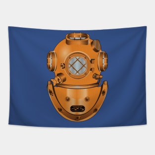 Diving Helmet Tapestry