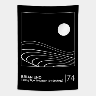 Brian Eno / Original Minimalist Graphic Artwork Design Tapestry