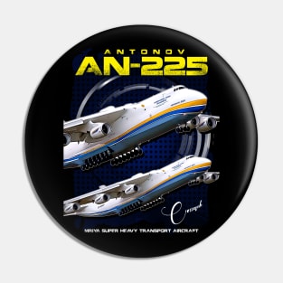 Antonov AN-225 Mriya Super Heavy Transport Aircraft Pin