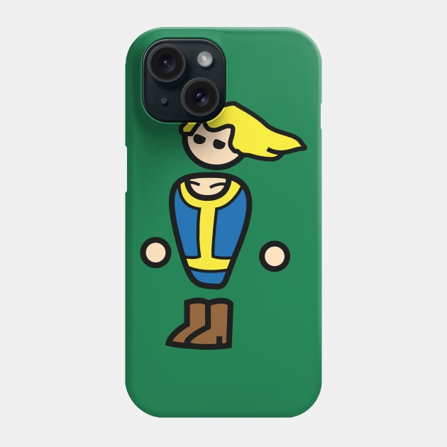 PCMR Vault Boy Phone Case by DigitalCleo