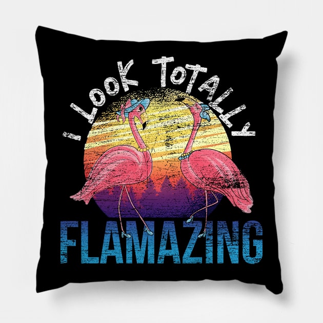 Flamingo Women Pillow by shirtsyoulike