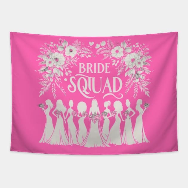 Bride Squad Tapestry by EverBride