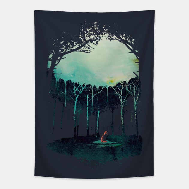 Deep In The Forest Tapestry by astronaut