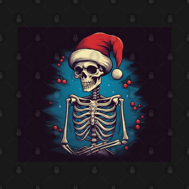 skeleton Santa by MZeeDesigns