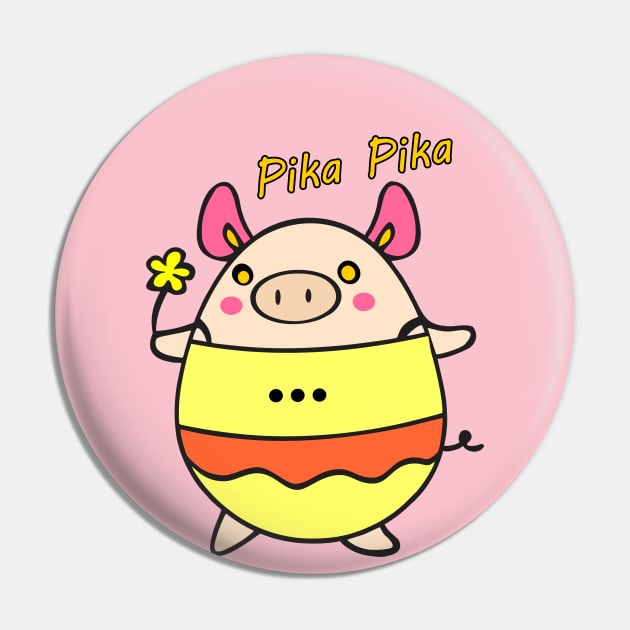 pika pika PIG Pin by TrendsCollection