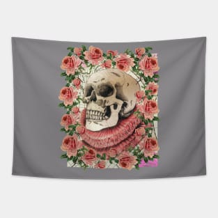 Skull and Roses Tapestry