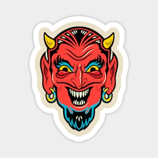 Clever Devil Magnet