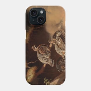 Hazel Grouse Wallowing In Sand by Ferdinand von Wright Phone Case