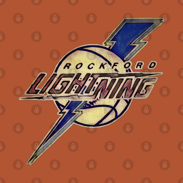 Rockford Lightning Basketball by Kitta’s Shop