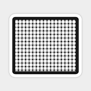 Decorative Black and White Pattern Magnet