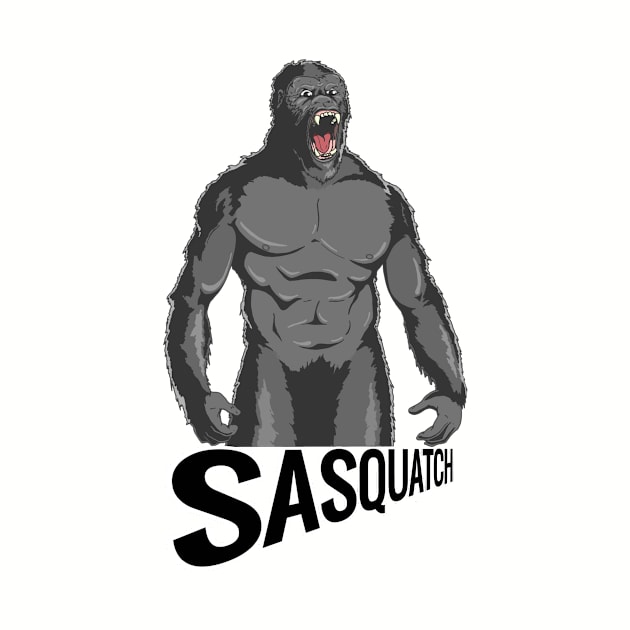 Sasquatch by PulpAfflictionArt79