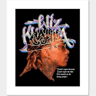 Wiz Khalifa Tattoos Hip Hop Rap Poster – My Hot Posters