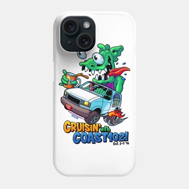 Cruisin' with Coast 102 - 2016 Phone Case by ArtisticDyslexia