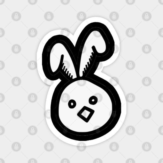 Bad Bunny Logo Reggaeton Singer Men S T Shirt Bad Bunny Rabbit Magnet Teepublic De