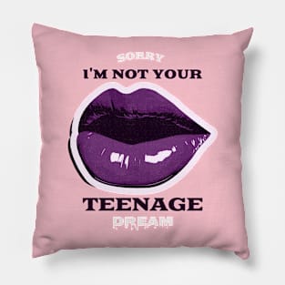 Teenage Dream Lips Pillow