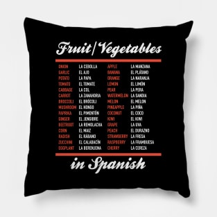 Veggies In Spanish Pillow