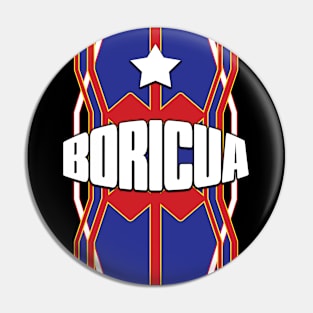 Boricua Art Deco Pin