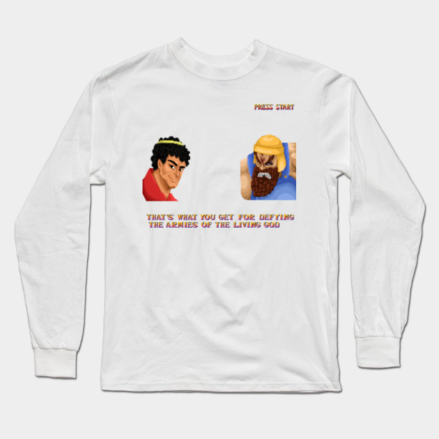 David V Goliath Street Fighter Edition Christian Apparel Long
