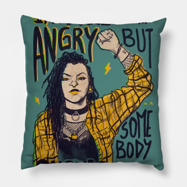 Angry Pillow by aLouro