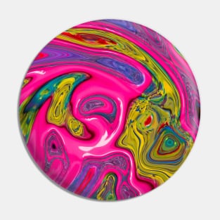 Colorful Marble Waves effect Pin