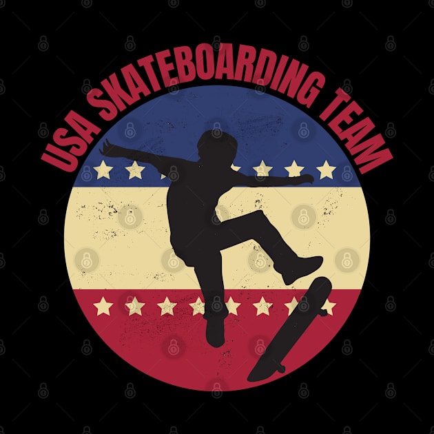 Usa Skateboarding Team by FullOnNostalgia